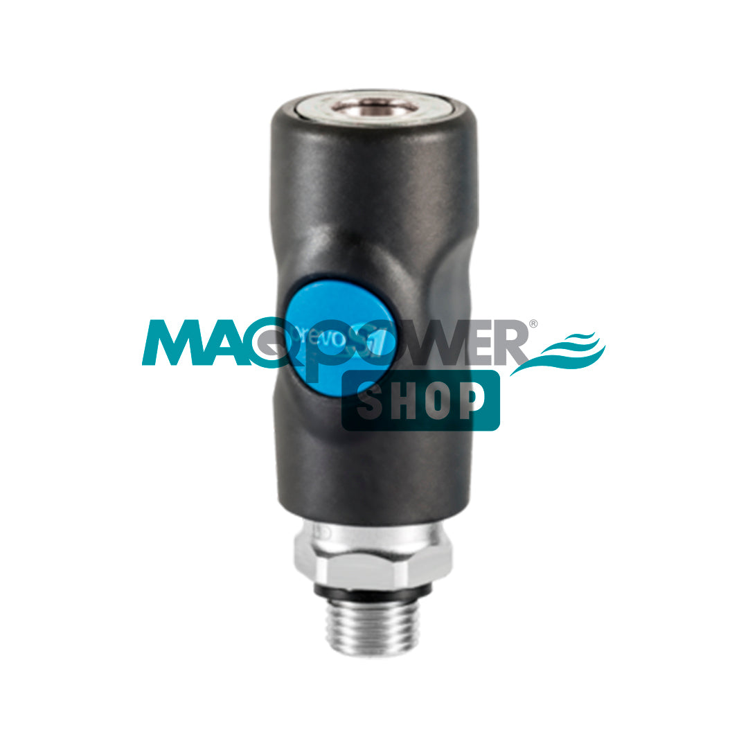 ISI 061253 | ENCHUFE SEGURIDAD ISO B DE 1/2" MNPT | PREVOST