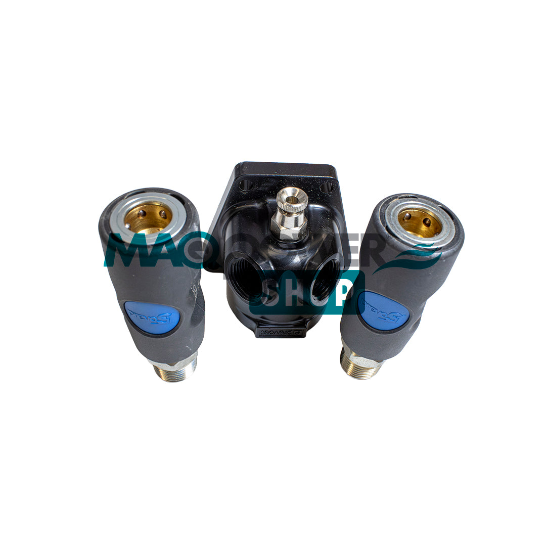 ISI 088203WK | ACOPLE DE PARED DUO ISO B DE 1/2" FNPT | Prevost
